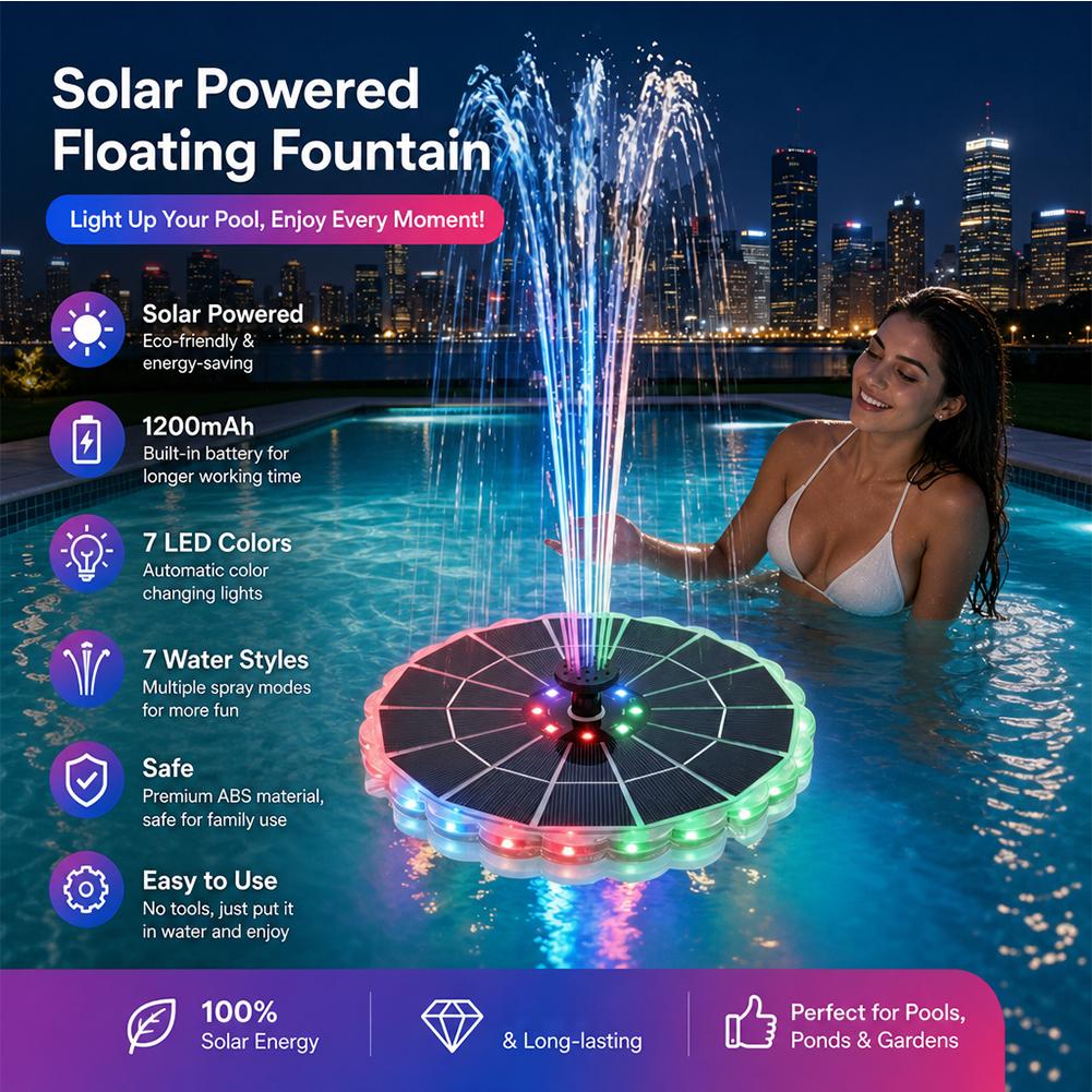 Bonsai Garden Fountain - 3.5W Outdoor Solar Fountain Pump Kit