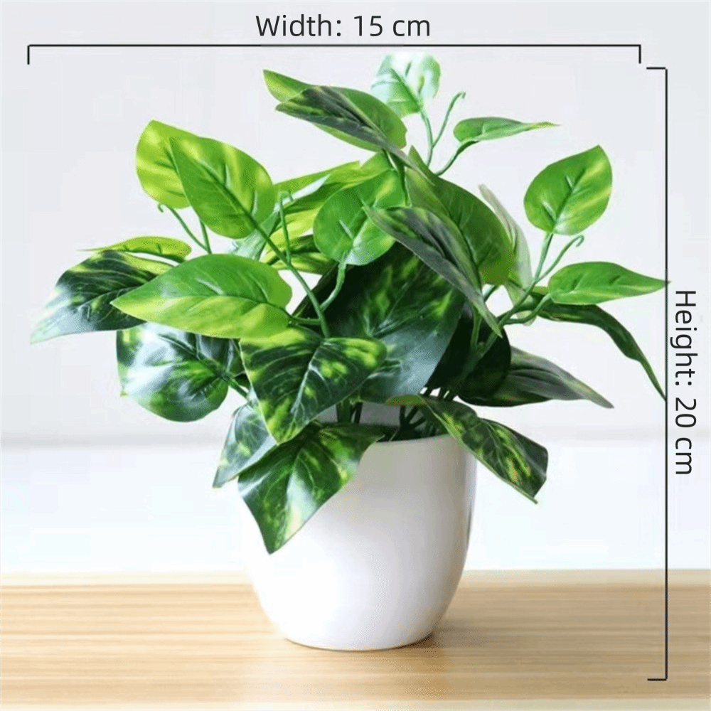 Bonsai Gardenia - Mini Fake Potted Flowers Bonsai Table