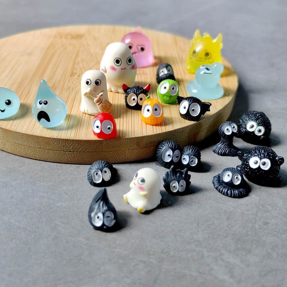 8pc Mini Funny Cute Black Blue - đánh giá và giá Bonsai Gardenia