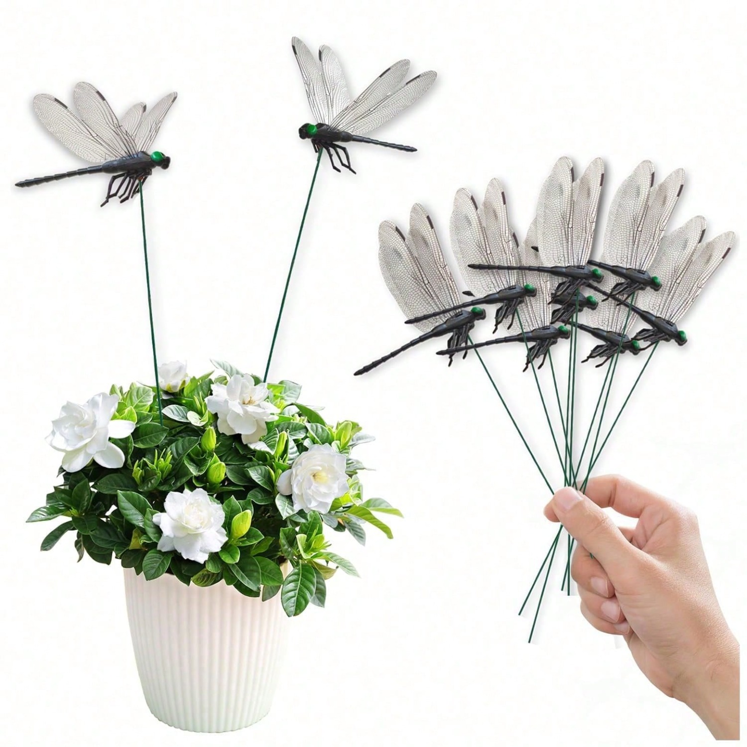 10 Pcs Dragonfly Decorative S, - đánh giá và giá Bonsai Garden Decor