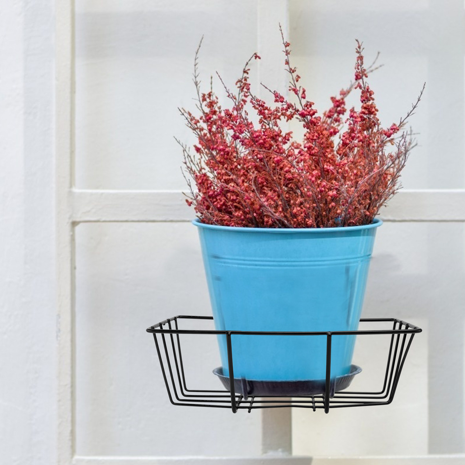1Pcs Rustproof Iron Flowerpot  - đánh giá và giá Bonsai Garden Decor