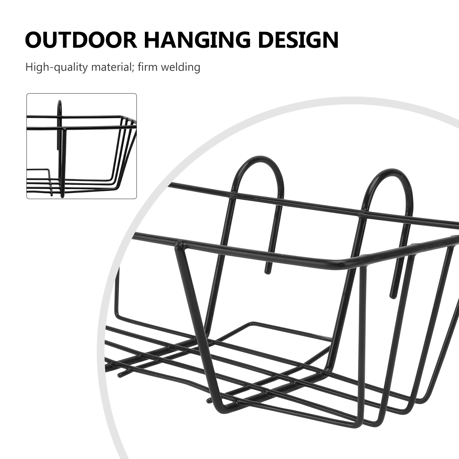1Pcs Rustproof Iron Flowerpot  - đánh giá và giá Bonsai Garden Decor