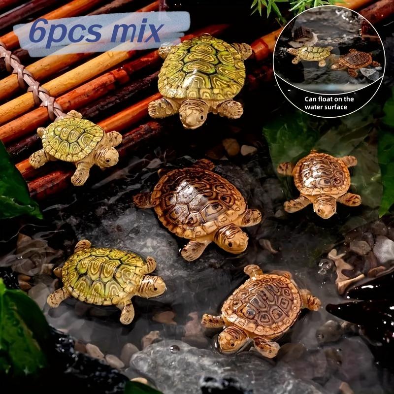 6 Mini Turtle Statues for Aqua - đánh giá và giá Bonsai Gardenia