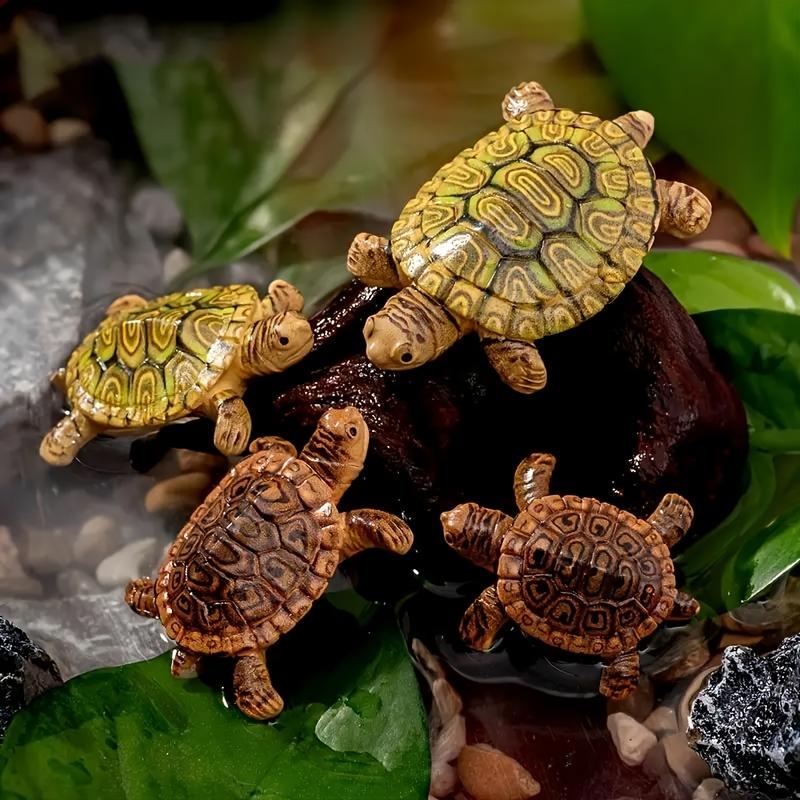 6 Mini Turtle Statues for Aqua - đánh giá và giá Bonsai Gardenia