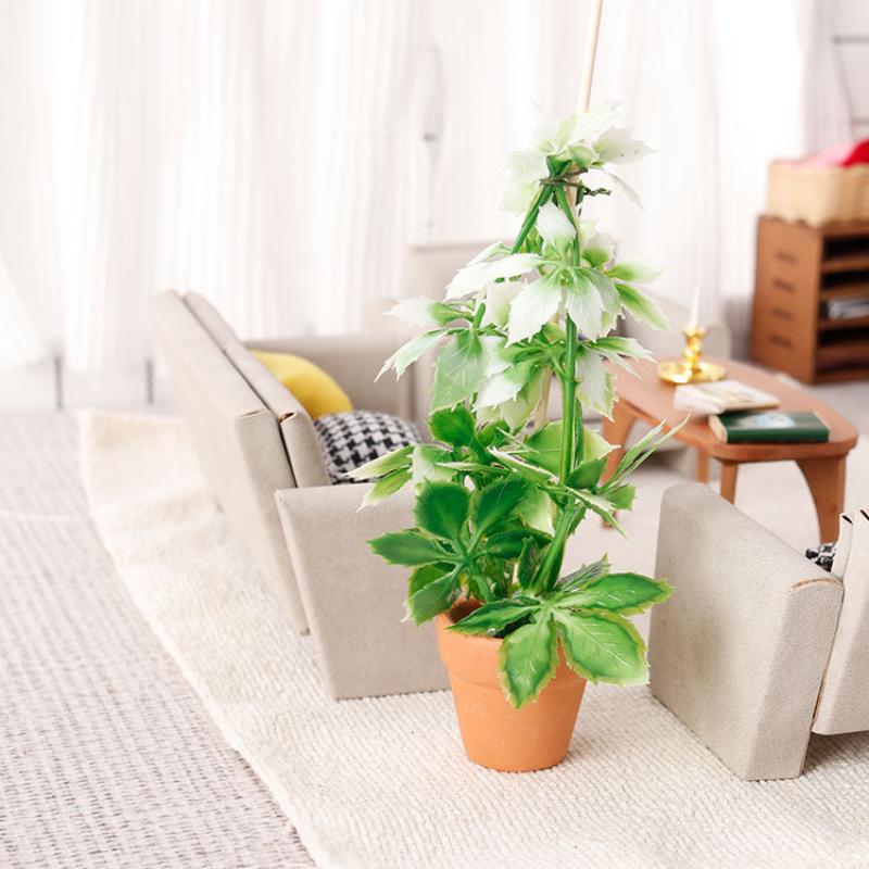 1/12 Dollhouse Simulation Gree - đánh giá và giá Bonsai Garden Decor