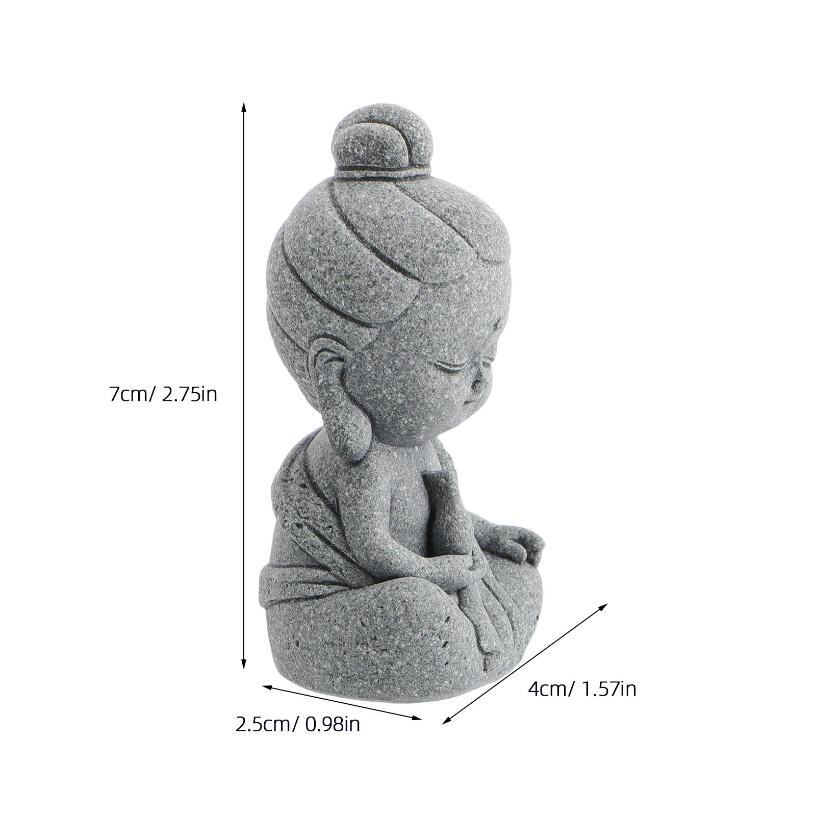 Exquisite Mini Guan Yin Stone  - đánh giá và giá Bonsai Garden Decor