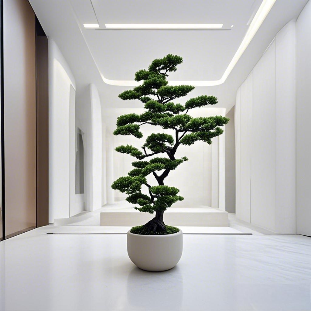 Artificial Cedar Pine Trees In - đánh giá và giá Bonsai Garden Decor