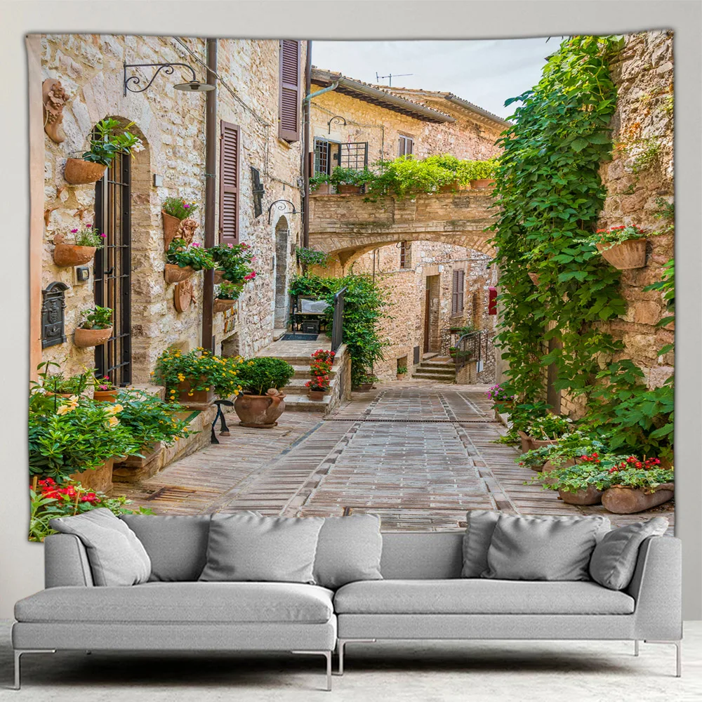 Outdoor Garden Poster Mediterr - đánh giá và giá Bonsai Garden Decor