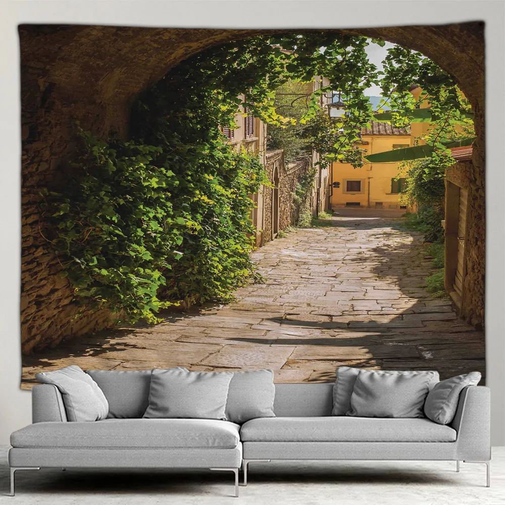 Outdoor Garden Poster Mediterr - đánh giá và giá Bonsai Garden Decor