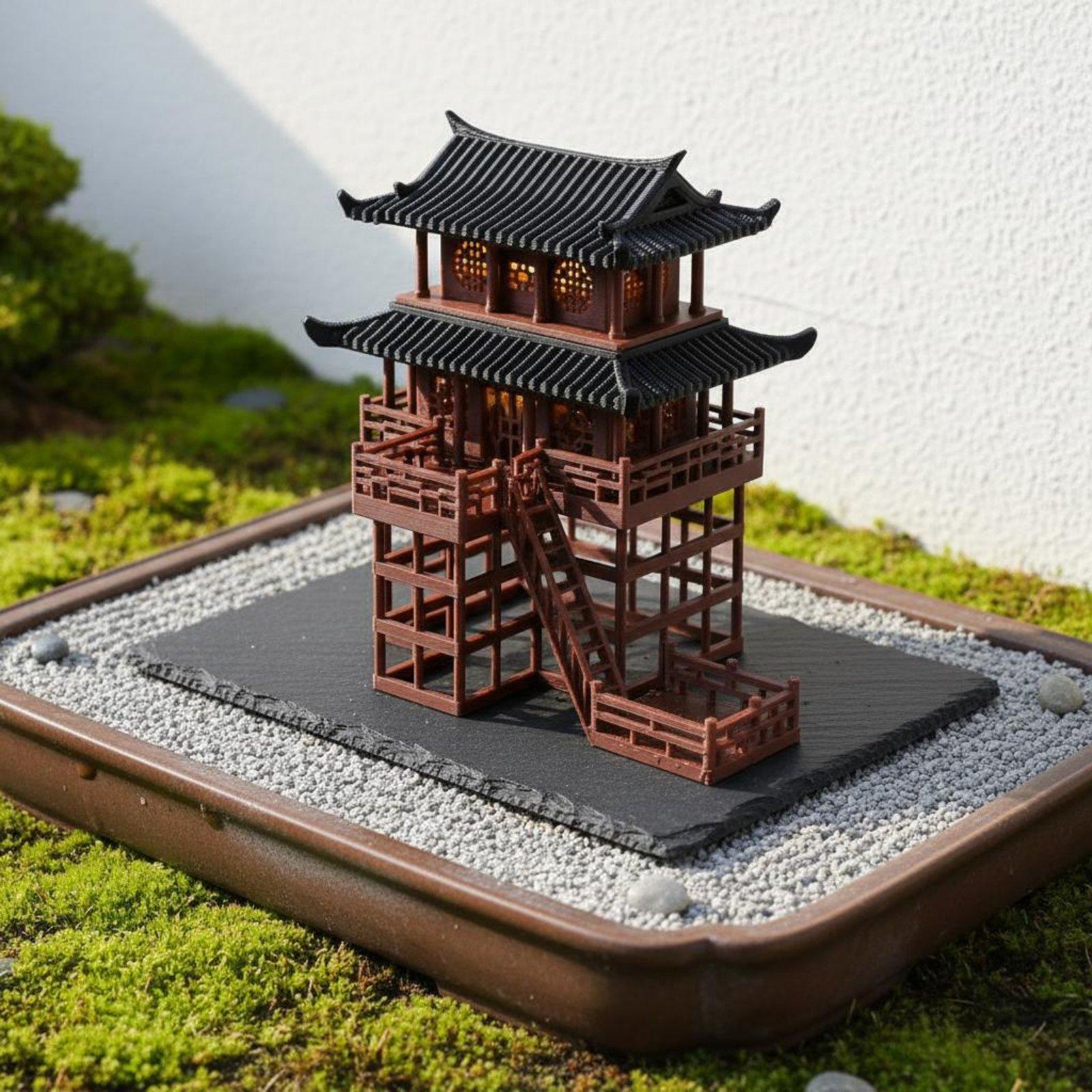 Bonsai House Tabletop Plastic  - đánh giá và giá Bonsai Gardening
