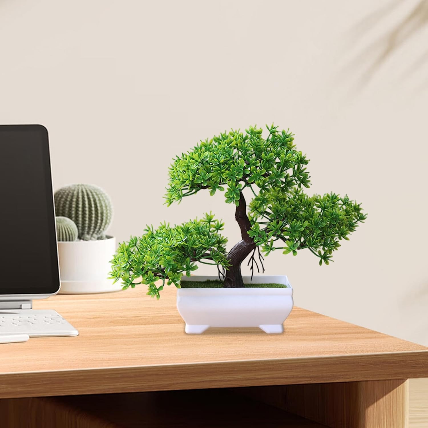 1/2Pcs Artificial Bonsai Tree  - đánh giá và giá Bonsai Gardenia