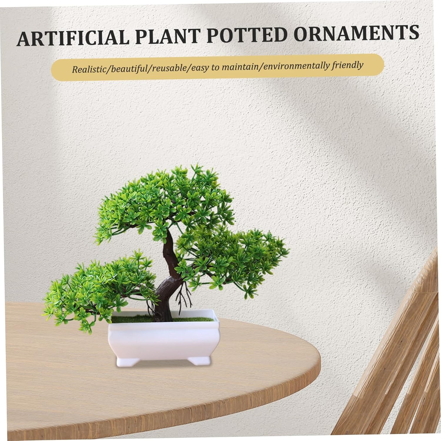1/2Pcs Artificial Bonsai Tree  - đánh giá và giá Bonsai Gardenia
